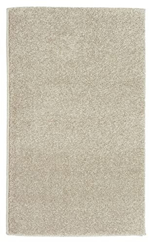 Astra Wohnzimmerteppich hochwertig- Pflegeleichte Teppiche für Wohnzimmer, Schlafzimmer, Arbeitszimmer - Samoa Uni Beige 80x150 cm