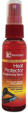 Fantasia IC Heat Protector Straightening Spray 2 oz (Pack of 3)