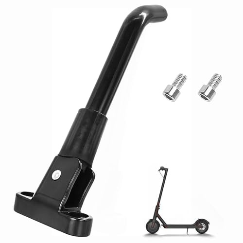 GIONAR Scooter Ständer für Xiaomi Scooter M365 /Pro/Pro 2 /1S /Scooter 3, E-Scooter Kickstand, Elektro Scooter Ständer, Seitenständer Scooter, Rollerständer für E-Scooter, Mit 2 Schrauben