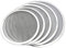 ZiYouao Piatti Pizza 1 teglia da forno for pizza antiaderente for pizza in metallo da 6-22 pollici Piatti Per Pizza(22inch 2 pcs)