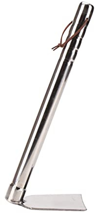 Toyvian Azada De Acero Inoxidable Pequeña para Jardinería para Plantar Flores y Aflojar Herramienta De Jardín Resistente