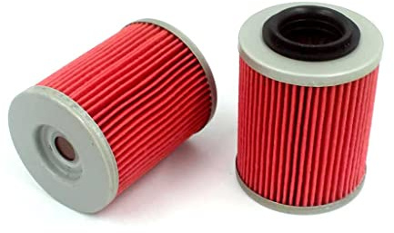 HURI 2x Ölfilter für Aprilia RSV 1000 Mille ME000 RSV1000 Mille Bj. 1998-2000# Hiflo HF152 / K&N KN152 / MF MF152