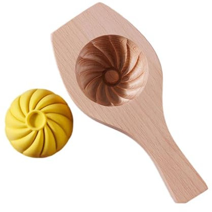 Geschnitzte runde Holzform, traditionelle Holz-Kekspresse, DIY gedämpfte Brötchenform, Mondkuchenformen, Blumenform, Keksstempel, Holzkuchenform, Reiskuchenform, Bohnenpaste, Brötchen-Backform