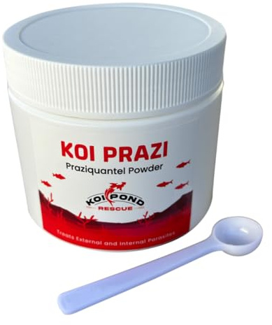 KOI PRAZI Fluke Destoyer (100 gram) for Pond & Aquarium Fish