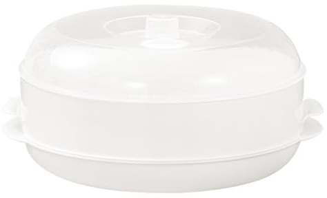 Biniveil Vapore per Microonde | Ciotola Multifunzionale Impilabile | Contenitore Per Alimenti Riutilizzabile,Per Pranzo Pasto Appartamento Riscaldamento Cucina Cottura Casa Preparazione