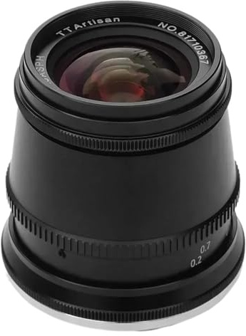 Lens， Compatible for Fuji X 17mm F1.4 APS-C Manual Focus Lens M43 E L Z EOS M RF Mount(XF)