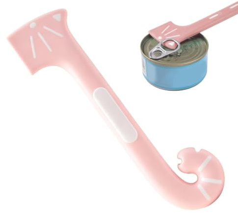 Générique Cuillère Chat Ergonomique, Portable, Antidérapante et Lisse