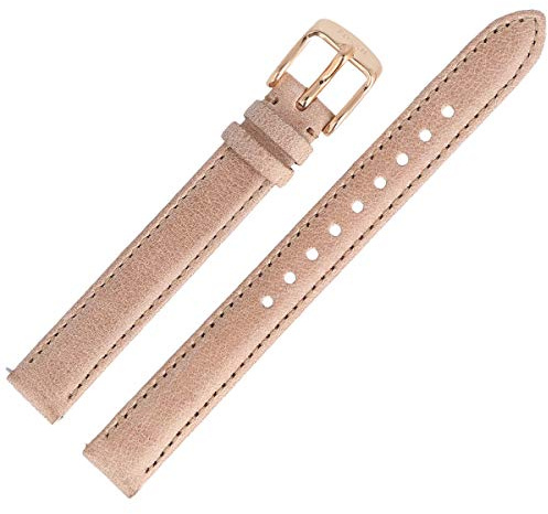 Fossil Uhrenarmband 12mm Leder Beige - ES-3133 | LB-ES3133