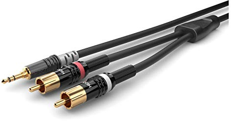 Sommer Cable Basic+ HBP-3SC2 / 3,5 mm Miniklinke stereo Hicon - 2 RCA/Cinch Hicon (1,5m)