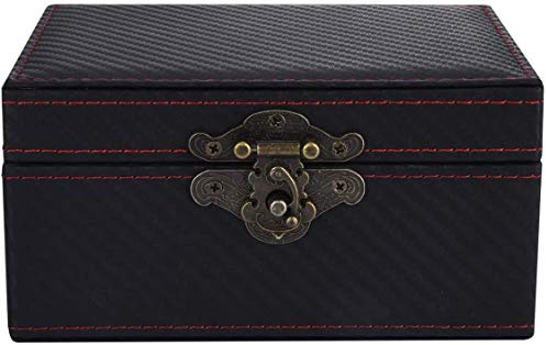 MONOJOY Keyless Go Schutz Box für Autoschlüssel Abschirmung Auto Blocker Autoschlüsselbox Schlüsselgarage Schutzhülle für Auto und Motorrad NFC, RFID Entry sicher Box für Auto Schlüssel(schwarz 2)