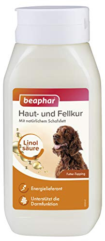 BEAPHAR - Haut- Und Fellkur Für Hunde - Energielieferant - Mit Natürlichem Schafsfett - Linolsäure Und Omega 3 Und 6 - Unterstützt Die Darmfunktion - 430 ml