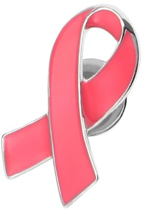Holibanna Pink Ribbon Pin Brustkrebsbewusstsein Revers Stiftbänder Brosche Pin für Frauen Mädchen Brustkrebs Geschenke