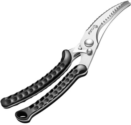 IMIKEYA Stainless Steel Küchenschere Für Geflügel Und Multifunktionale Geflügelschere Mit Ergonomischem Griff Für Schneiden Von Hühnerknochen Fisch Und