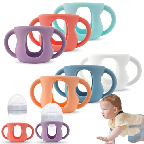 6 Stück Babyflaschen Griff für Avent Baby Bottles