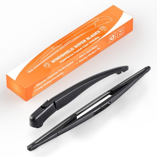 GEARMONSTER Heckwischerarm Scheibenwischer Wischblattsatz, Wischerarm Hinten Scheibenwischer Wischer Set für Opel Corsa C 2000-2006 Ersatz Heckwischerarm