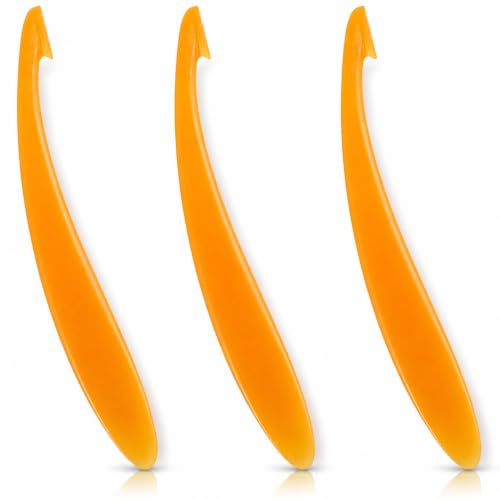 3PCS Orangenschäler, Grapefruit Schäler, Effektiver Grapefruit Schälers für Zitrusfrüchte wie Orangen, Mandarinen und Äpfel, Praktischer Orange Peeler für Einfaches Schälen von Obst und Zitrusfrüchten