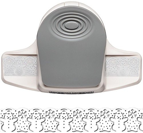 Punch, Royal Border Punch, Punch 2.9 cm x 6 cm, Motif Hole Punch for Paper, Crafts (Snowman with Pop-Up Effect)