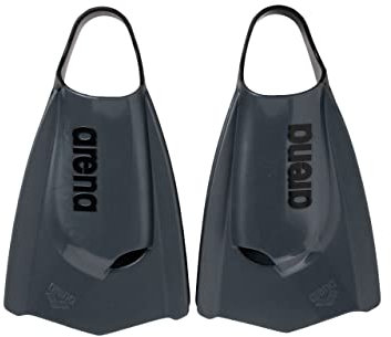 arena Powerfin Pro II Schwimmbad-Trainingsflossen, Schwimmflossen für Erwachsene, Flossen aus 100% Silikon, Komfortable Kurzflossen für das Schwimmbad