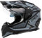 O'NEAL | Casco moto | Enduro Moto | Aperture di ventilazione per il massimo flusso d'aria e raffreddamento, guscio in ABS, parasole integrato | Sierra Helmet R V.24 | Adulti | Nero Grigio | Taglia L