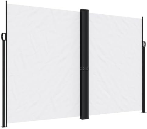 vidaXL Toldo Lateral retráctil Blanco 220x1200 cm
