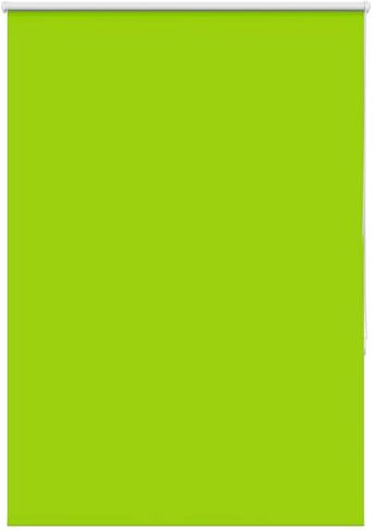 vidaXL Verdunkelungsrollo Grün 115x130cm Stoffbreite 110,7cm Polyester, Rollo, Klemmfix, Thermorollo, Verdunklungsrollo, Klemmrollo, Fensterrollo