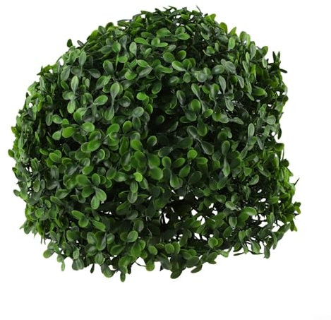 Balles d'herbe réalistes en plastique pour décoration de jardin ou vitrines de magasin, résistantes aux UV et entretien (D)