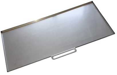 EWH rostfritt stål fettuppsamlingsplåt/fettbricka för gasgrill Enders Boston Black 3K Turbo (525 x 265 x 10 mm) – var noga med att kontrollera dimensionerna.