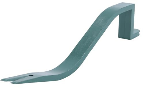 Durratou 1 Piece Nail Puller Nail Lifter Hand Tool Pry Bar Roof Board Installation and Removal Tools Green