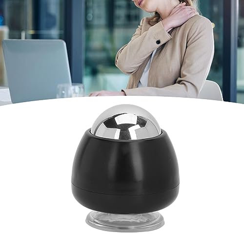 Bola de Masaje de Acero Inoxidable con Ventosa, Terapia de Frío/calor, Mejora la Circulación Sanguínea, Reduce el Dolor