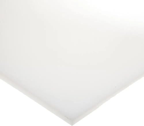 Acrylplatten, einzelne Matte, reinweiße Acrylplatte, mattierte Gussglasplatte für Bastelschilder, DIY-Ausstellungsstücke (4 mm dick, 200 x 300 mm)