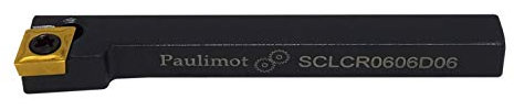 PAULIMOT Drehmeißel mit Schneidplatte 6 x 6 mm SCLCR0606D06