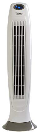 Bimar VC95 Ventilatore Colonna Oscillante da 90cm, Ventilatore a Colonna a 3 Velocità e 3 Modalità, Ventilatore con Telecomando, Led Luminoso, Timer, Oscillazione Destra Sinistra Automatica