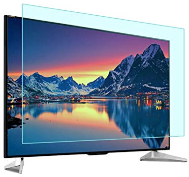 32-55 Zoll Anti-Blaues Licht Monitor TV Displayschutzfolie Bildschirmschutz Anti Schaden Schutzplatte Filter Blockiert UV Passend Für OLED- Und QLED-HDTV-Displays ALGFree