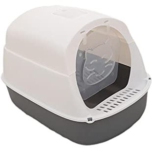 predolo Caja de Arena para Gatos con Tapa Superior Cajas de Arena para Gatitos Estilo cajón Desodorante Cerrado Arena para Gatos Bandeja de Arena para Gatos