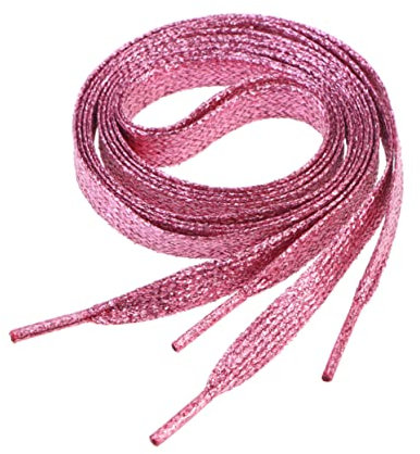 Supvox Coole Schnürsenkel Fu?ball Boot Schnürsenkel Elastische Schnürsenkel Für Kinder Schnürsenkel Aus Segeltuch Farbige Schnürsenkel Regenbogen Glitter Farben Flach Blitz Silberzwiebel