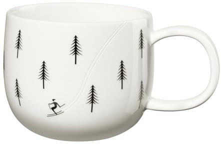 ASA Joy Snow Tracks Henkelbecher Skiing 400 ml