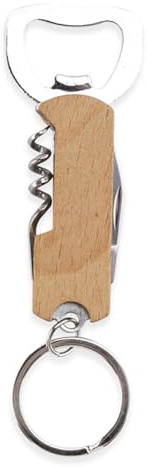 Convenient Bar Bottle Opener Keyring - Beer Bottle Opener - Novelty Personalised Beer Vial Keychain Openers