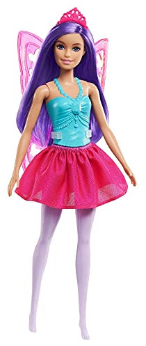 Barbie Fairy Ballerina Lila Haar