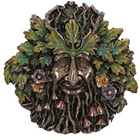 Nemesis Now Spring Equinox Wandschild, bronzefarben, 13,5 cm