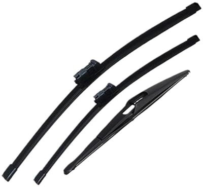 Ersatzwischer Für Autos Für Fiat Für 500X 2014-2017 Fenster Wischer Auto Vorne Hinten Scheibenwischer Blades Set Fenster Waschmaschine Auto Wischer Klinge Auto-Wischerblatt-Set