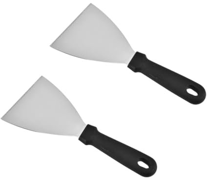 Alipis 2stücke Edelstahl Backschaufeln Multifunktional Spachtel Zum Servieren Und Grillen Backutensilien Küchenhelfer Spülmaschinenfest Für Kuchen Pizza Gebäck