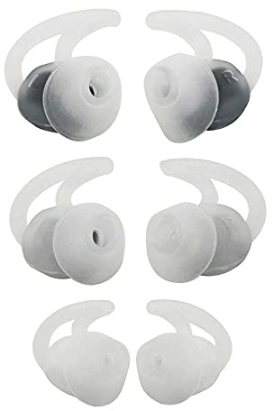Rhinenet Ersatz-Ohrstöpsel für Bose QC20 QC20i SIE2i IE2 IE3 SoundSport In-Ear-Kopfhörer Geräuschisolierung SoundSport Ohrstöpsel (Weiß)