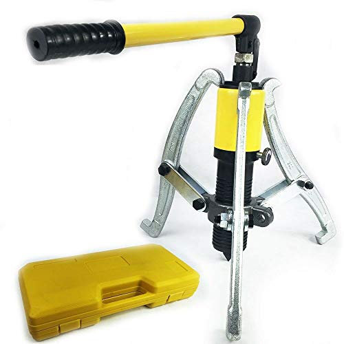 kangten 15T Hydraulischer Lagerabzieher, 3 Backen Hydraulik Abzieher Polradabzieher Hydraulik Hydraulisch Radnabenabzieher Hydraulischer Abziehersatz für Naben Flansche