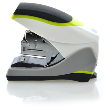 Grapadora SOLID TOUCH M - Grapa Hasta 40 Hojas ahorrando un 50% esfuerzo- Grapado Plano - REF.1150-V - de SDI by Office Box (Verde)