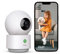 AOSU 4MP 2,5K Caméra Surveillance WiFi Intérieure, 5G/2.4 GHz WiFi, Appels à Une Touche, Suivi de Mouvement à 360°, Détection Humaine AI, Compatible avec Alexa pour Bébé/âgées/Animaux