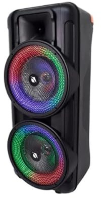 UBOON Altavoz Activo Profesional de 8 - Sonido Potente y Versátil con Bluetooth, Luces RGB y Micrófono