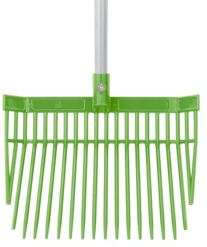 Red Gorilla Replacement Bedding Fork Head Only in Pistachio for PC Bedding Fork Spare Part Durable Polycarbonate 20 Strong Tines for Stable Horses Manure and Bedding Lightweight