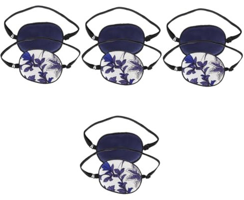 Beavorty 8 Stk Low- -brille Aus Seide Augenpflaster Für Die Wiederherstellung Des Auges Strabismus-augenklappe Augenklappe Für Kinder Schrägansicht Augenflecken Piraten-patch Die Seide