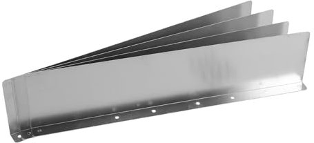 DOITOOL Toit En Aluminium Robuste Pour Gouttières De Maison Anti-éclaboussures Pour Éviter Les Éclaboussures