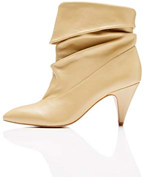 FIND Slouch - stivaletti Donna, Marrone (Caramel Caramel), 39 EU